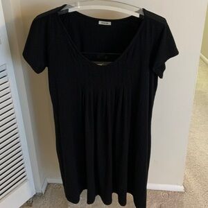 Black Short Sleeve dress